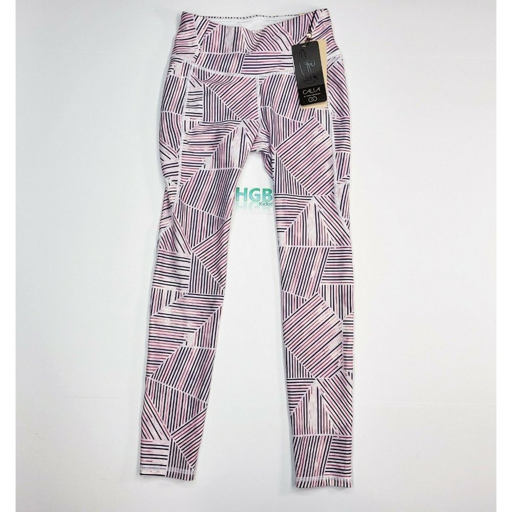 Calia Energize 7/8th Leggings Women's Pants Lycra Athletic Sport WAX32185PRT - Picture 2 of 12